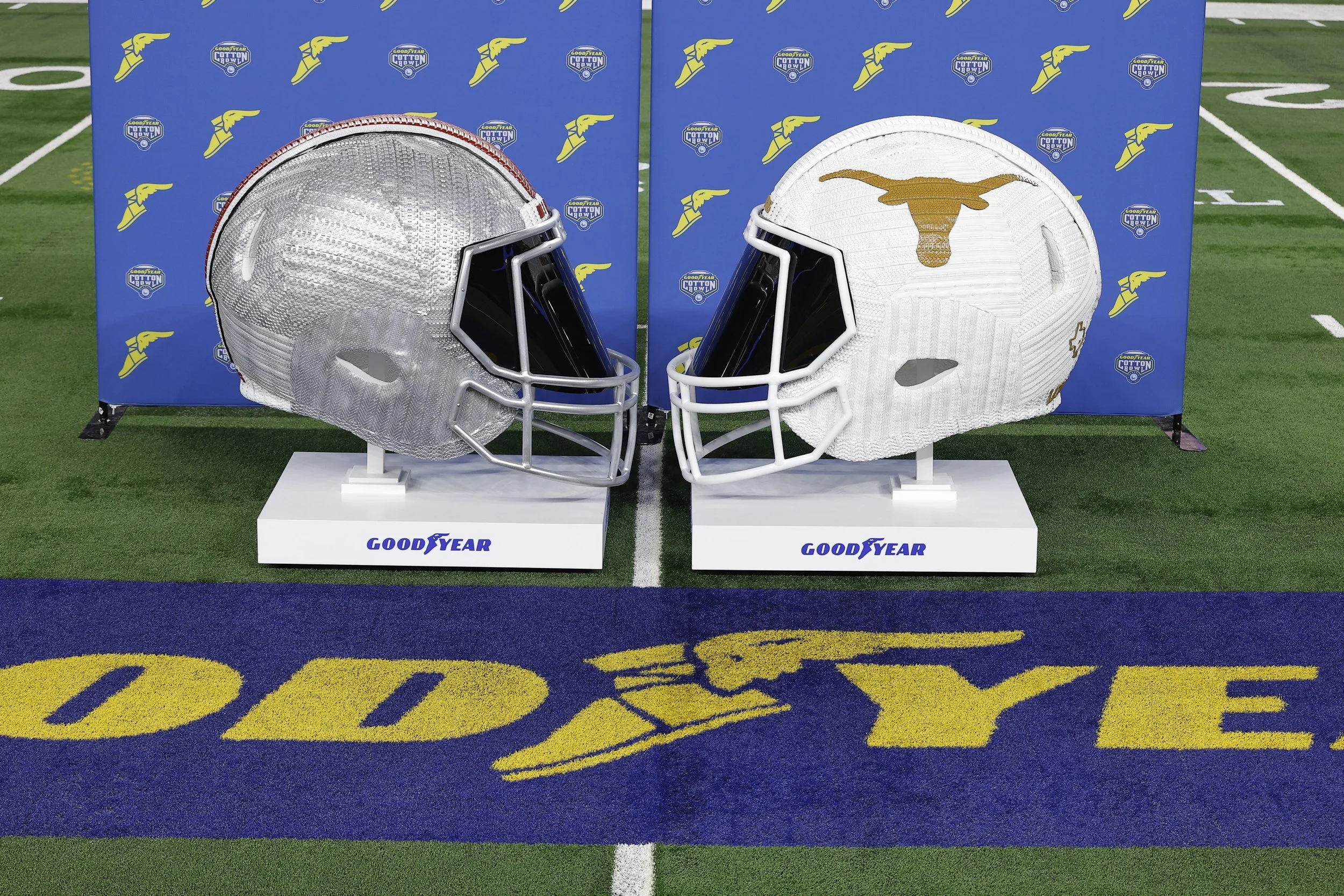 Texas, Notre Dame & Ohio State Helmets - SOLD — Blake McFarland